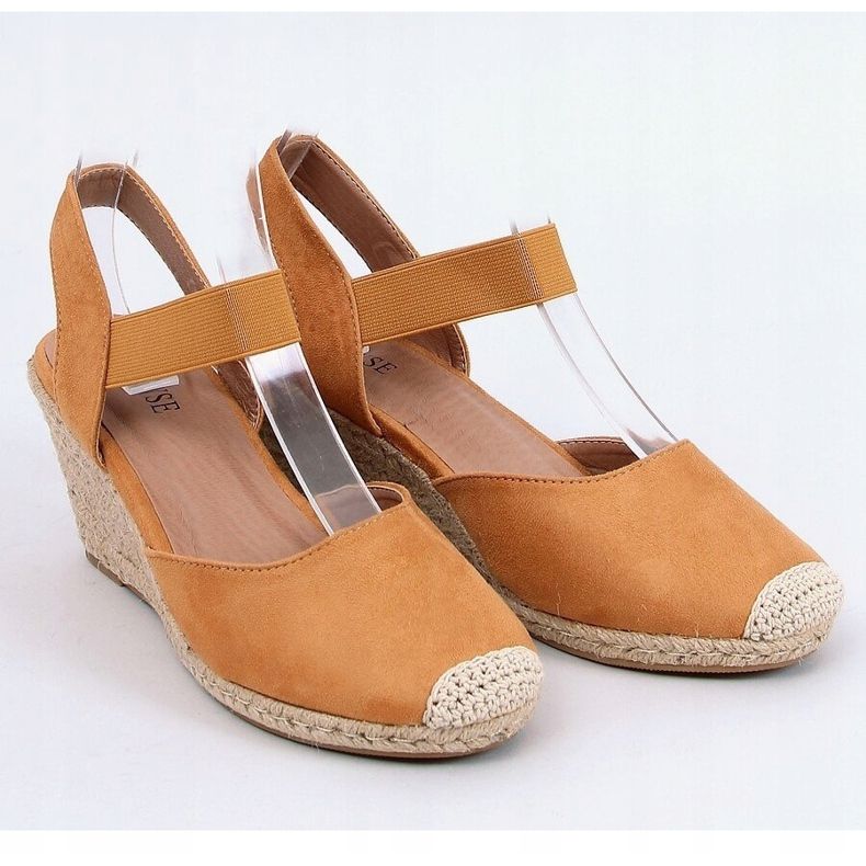 Espadrile na devini klin 9R50 Camel raznobojna 1