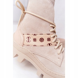 Lewski Shoes Čizme od antilopa Radničke cipele Lewski 2942-0 Lagane bež 1