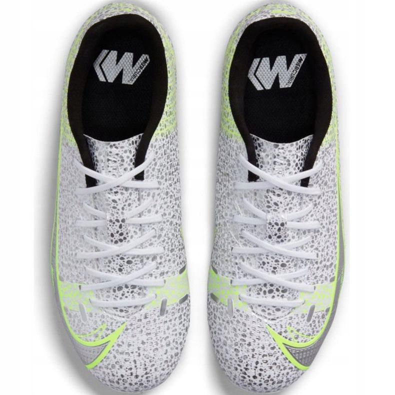 Nike Mercurial Vapor 14 Academy FG / MG Junior CV0811 107 nogometne cipele srebro 1