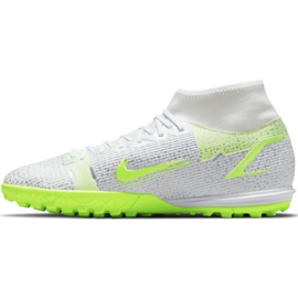 Nike Mercurial Superfly 8 Academy Tf M CV0953-107 nogometne cipele siva siva 2