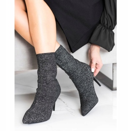 Sabatina Proljetne čizme na visoku petu crno 1