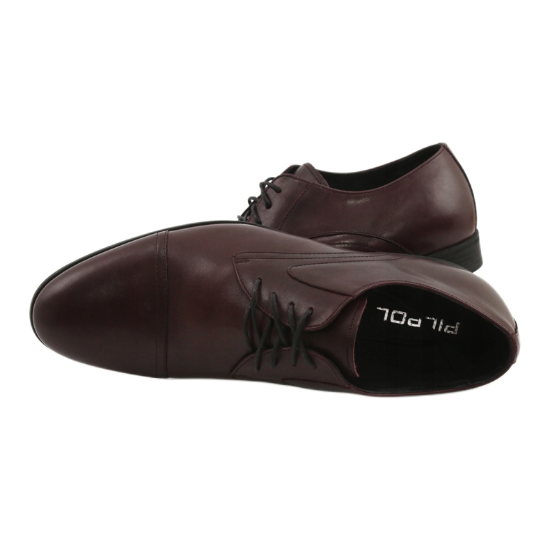 Cipele na vezanje kestenaste boje Pilpol 1674 višebojan 4