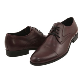 Cipele na vezanje kestenaste boje Pilpol 1674 raznobojna 2