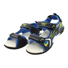 American Club Američki kožni umetak RL23 mornarsko plava plava zelena 1