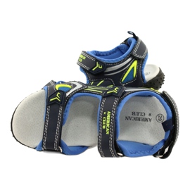 American Club Američki kožni umetak RL23 tamnoplava plava zelena 3