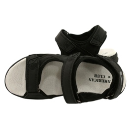 American Club Sportske sandale Kožni umetak HL09 / 21 Crna 3