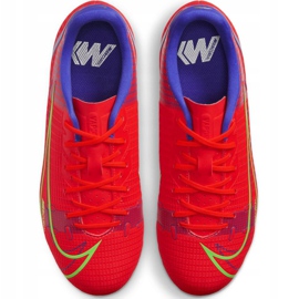 Nike Mercurial Vapor 14 Academy FG / MG Junior CV0811 600 cipele za nogomet crvena crvena 1