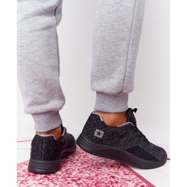 NEWS Ženske sportske cipele Comfort Foam Black na velike udaljenosti crna 2