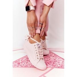 Ženske tenisice od eko-kože Cross Jeans HH2R4004C Pink ružičasta 2