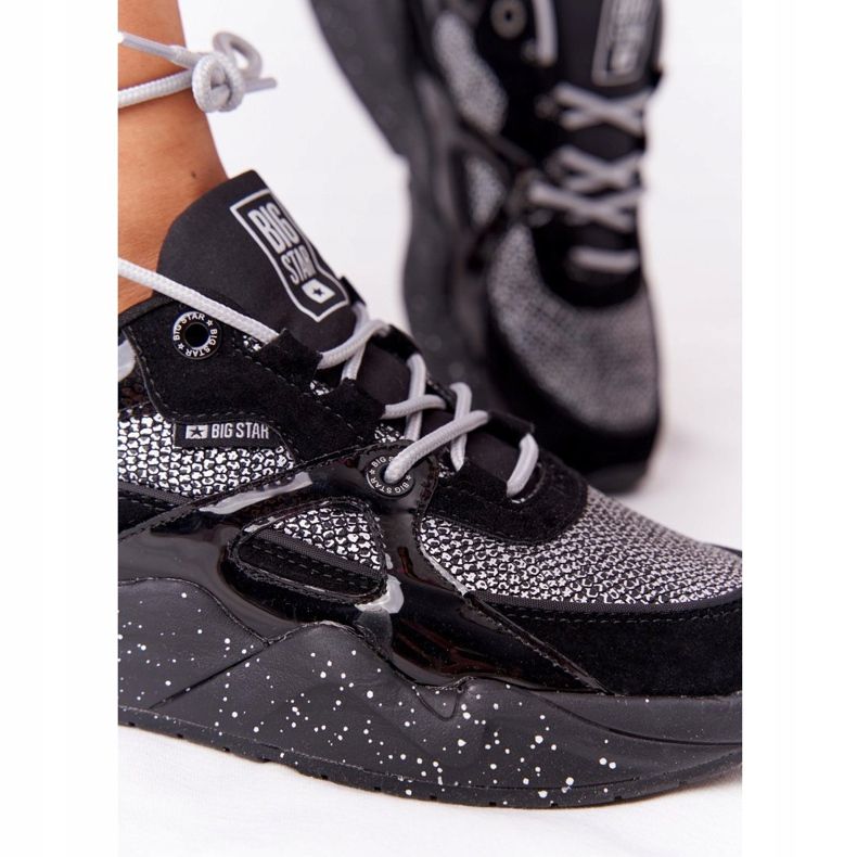 Ženske sportske cipele Memory Foam Big Star HH274325 Crna 1