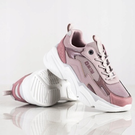 Ženske tenisice Big Star HH274258 ljubičasta ružičasta 1