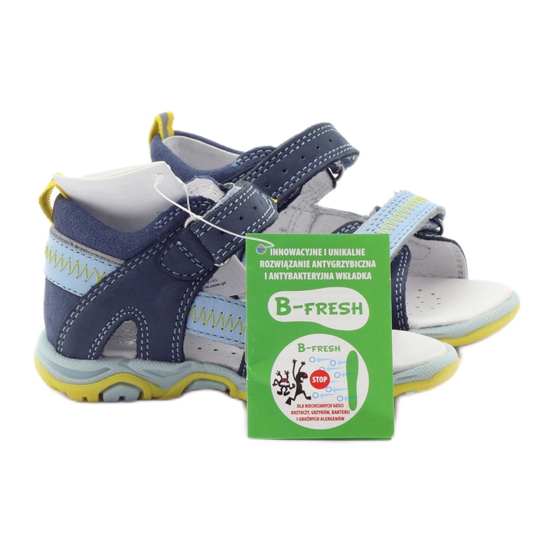 Bartek 81824 plave sandale za dječake na čičak plava 5