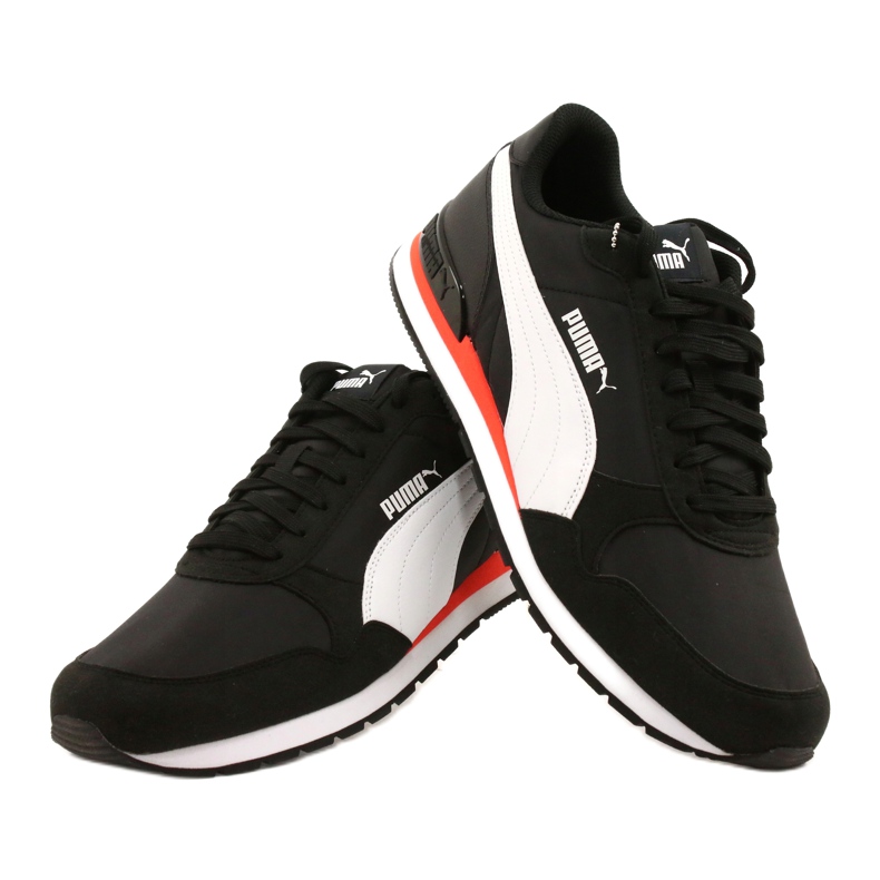Puma St Runner V2 Nl M 365278 33 cipele bijela crno naranča 4