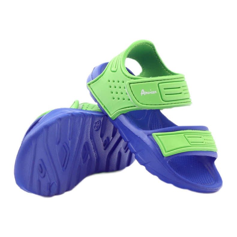 American Club sandale za vodu 0333 plava zelena 4