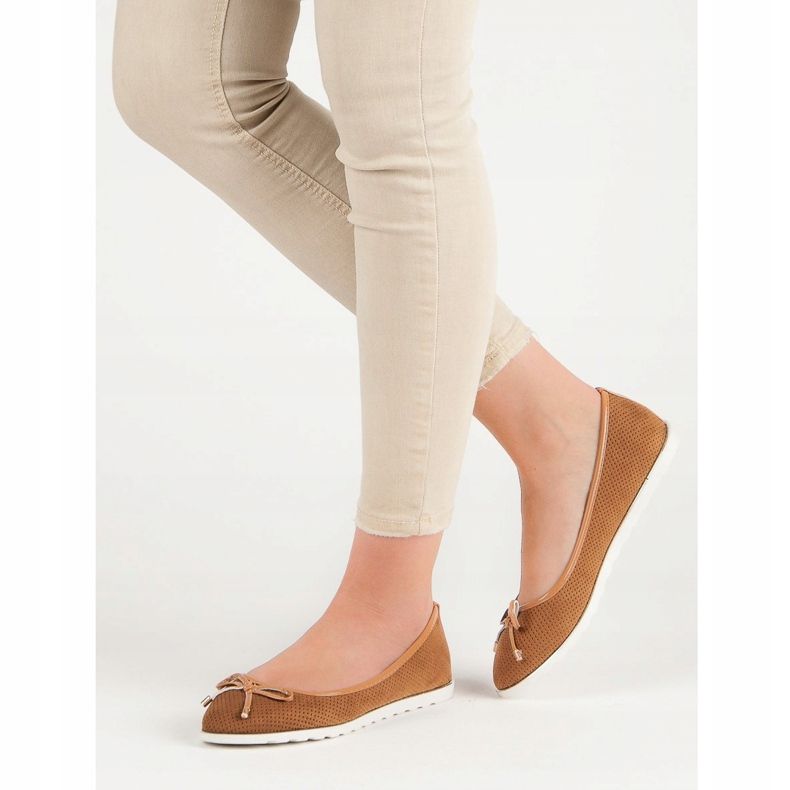 Small Swan Balerine s devama smeđa 2