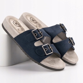 Kylie Klasične tamnoplave papuče plava 2