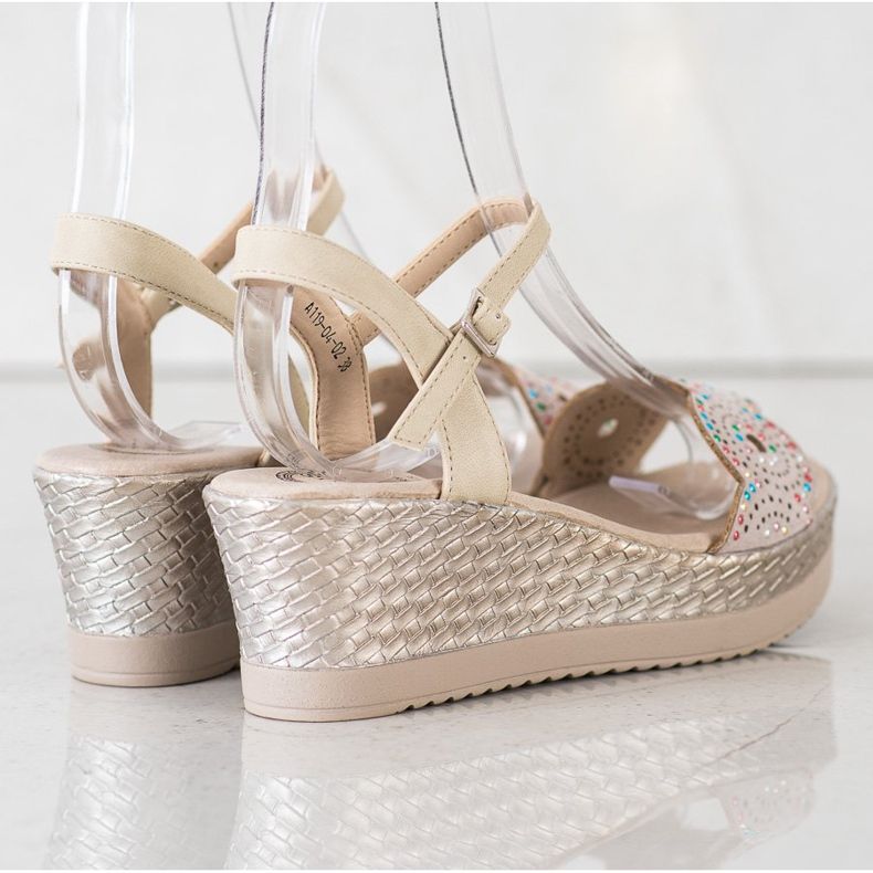 Kylie Ležerne sandale bež 1