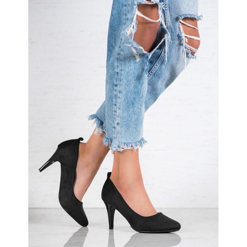 J. Star Udobne pumpe crno 2