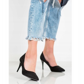 Kylie Klasične štikle od antilopa crno 2