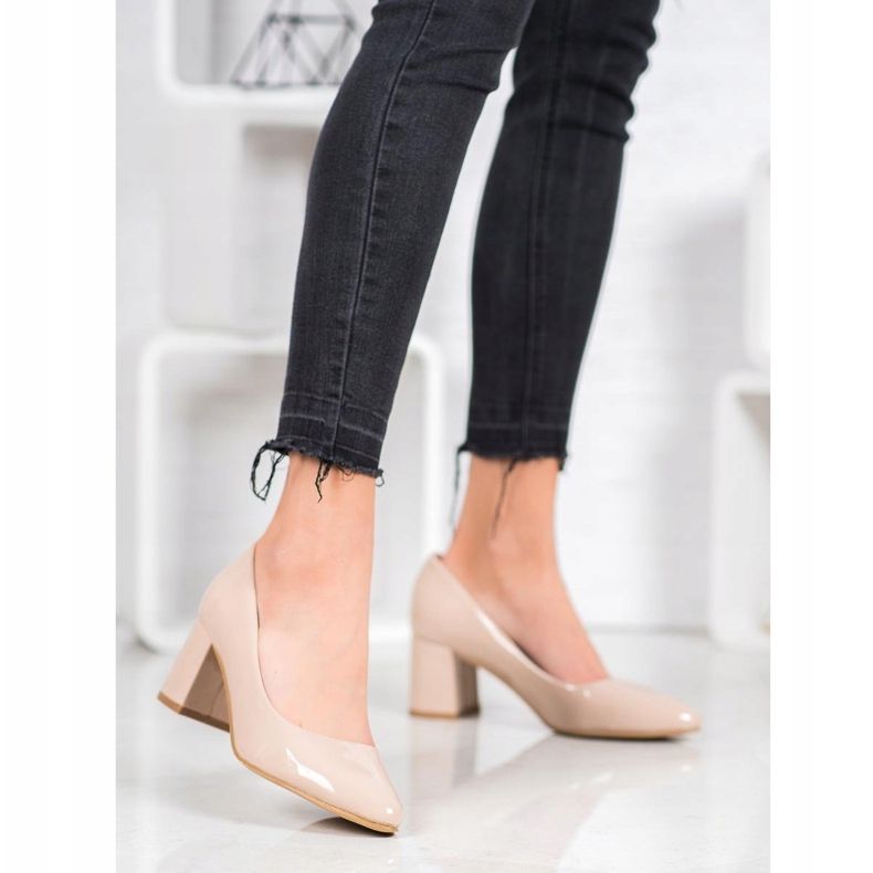 Klasične pumpe VINCEZA bež 2