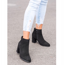 Goodin Elegantne čizme od antilopa crno 2