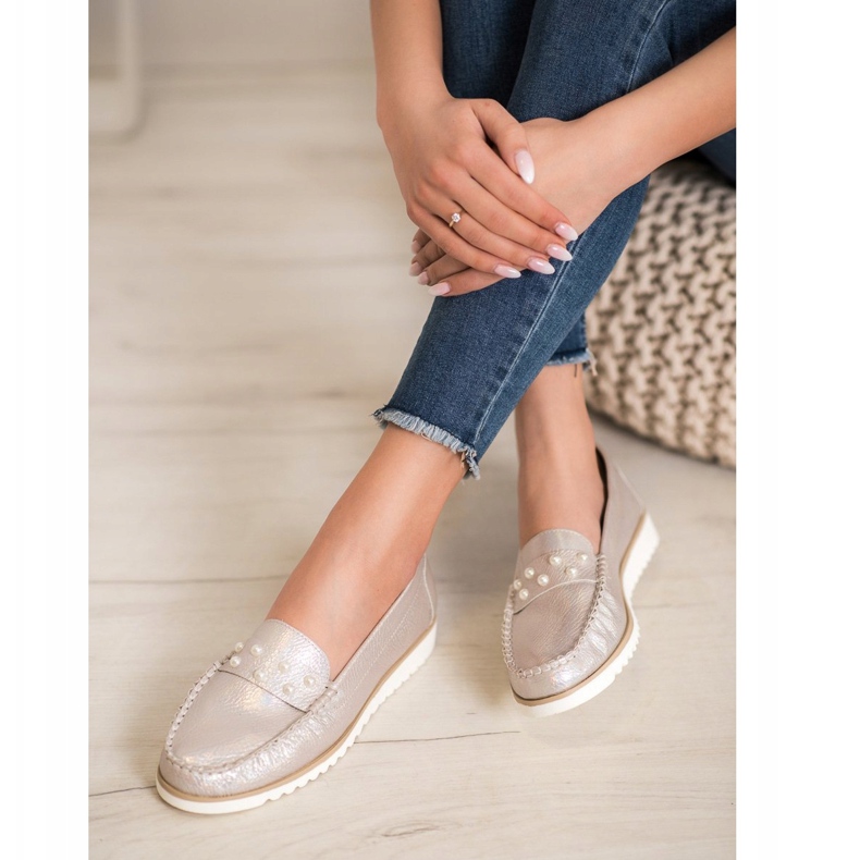 Sergio Leone Natikače s biserima zlatna 1