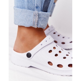 Flameshoes Ženske bijele Eva pjenaste papuče bijela 1