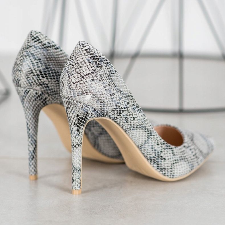 Seastar Klinovi s leopard ispisom raznobojna 1