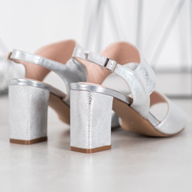 VINCEZA sandale siva 1