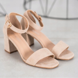 Klasične VINCEZA sandale smeđa 1