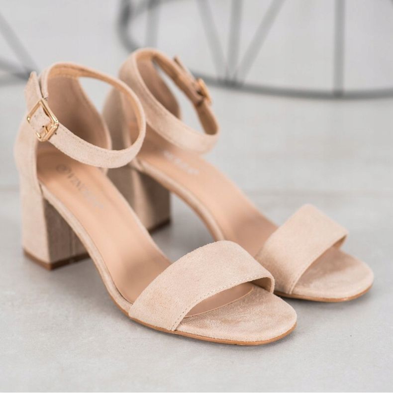 Klasične VINCEZA sandale smeđa 1