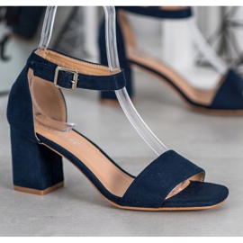 Klasične VINCEZA sandale tamnoplava plava 1