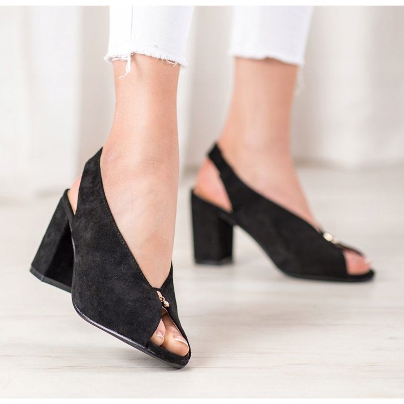 Elegantne cipele na postu VINCEZA crno 2