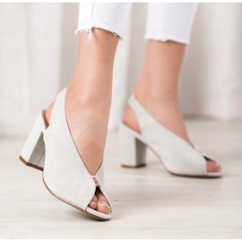 Elegantne cipele na postu VINCEZA srebro 2