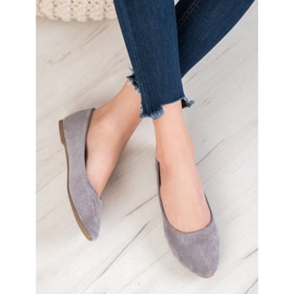 Klasične antilop VINCEZA balerine siva 1