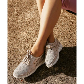 Kylie Kožne broge na platformi višebojan siva 2