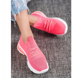 Bella Paris Ažurne tenisice ružičasta 2