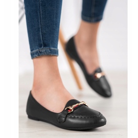 Clowse Modni lordovi s eko kožom crno 2