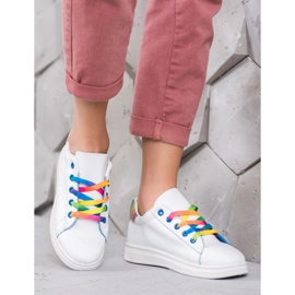 SHELOVET Modne sportske cipele bijela 1