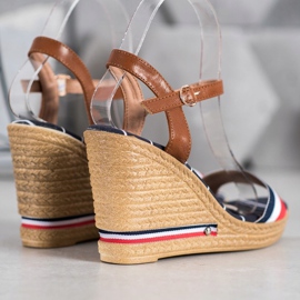 Yes Mile Sandale sa šarenim prugama raznobojna 1