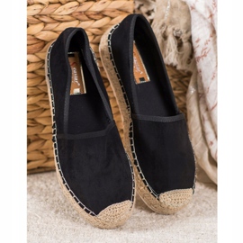 Seastar Espadrile od crne antilopa crna 1