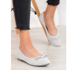 VINCEZA antilop balerine siva 2