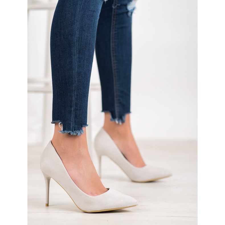 SHELOVET Seksi sive štikle sive boje siva 2