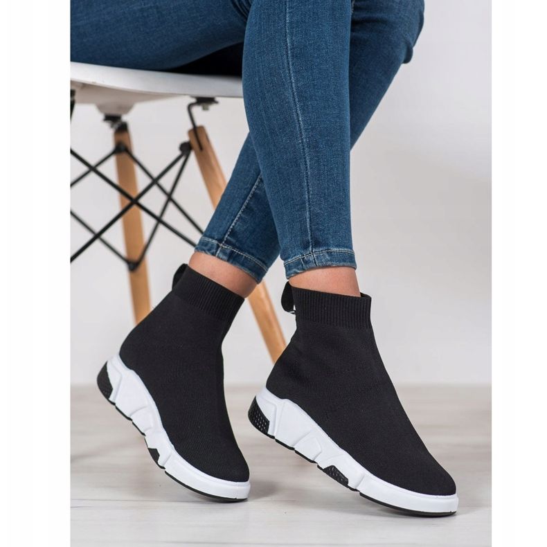 SHELOVET Sportska obuća Preko gležnja crna 1