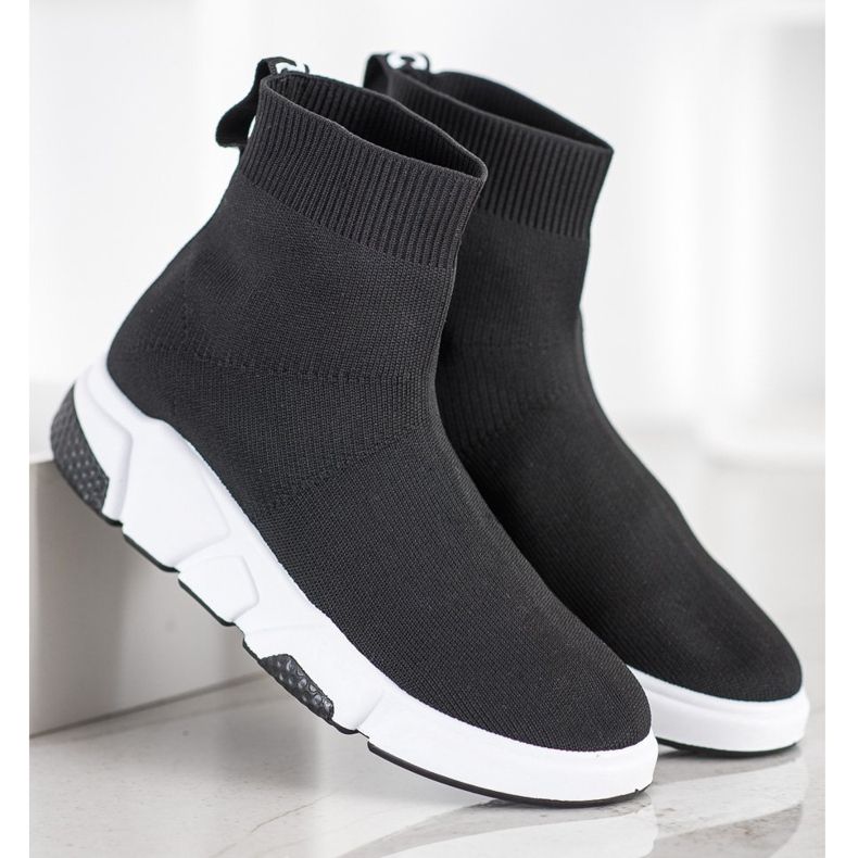 SHELOVET Sportska obuća Preko gležnja crna 2