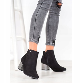 Goodin Čizme od crne antilopa crna 1