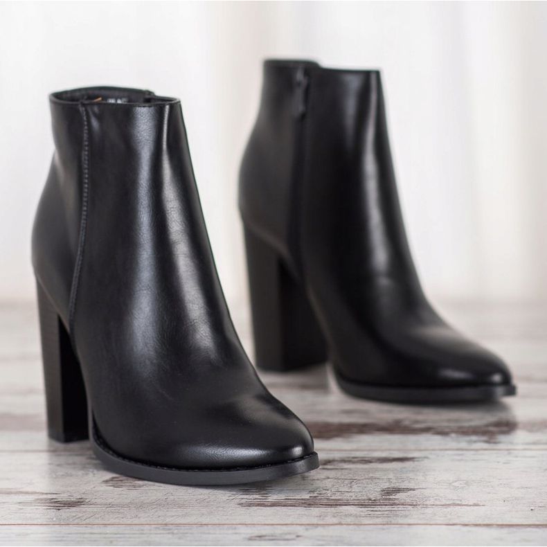 Seastar Klasične čizme na postu crno 1