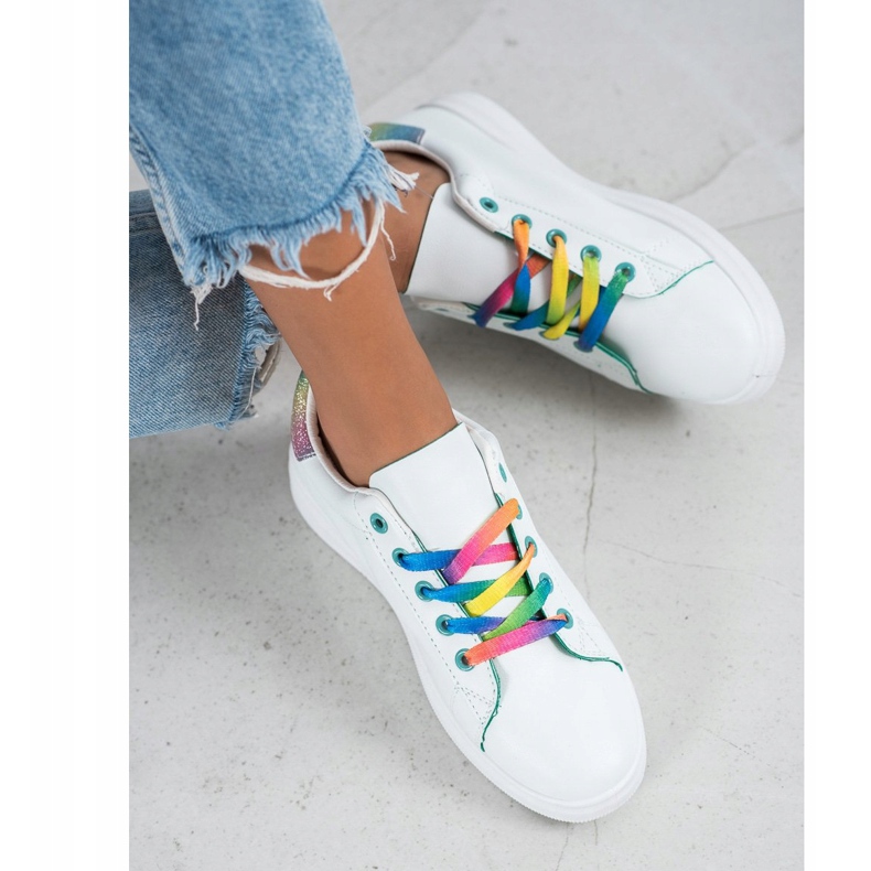 SHELOVET Modne sportske cipele bijela višebojan 1