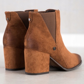 Smeđe čizme VINCEZA smeđa 2