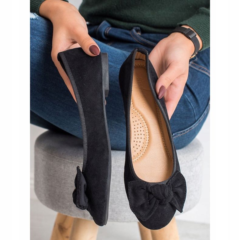 Sixth Sense Balerina s mašnom crno 1